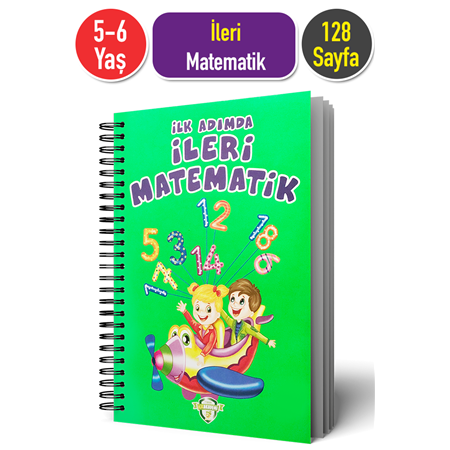 İlk Adımda Matematik 5 6 Yaş Etkinlik Kitabı 128 Sayfa