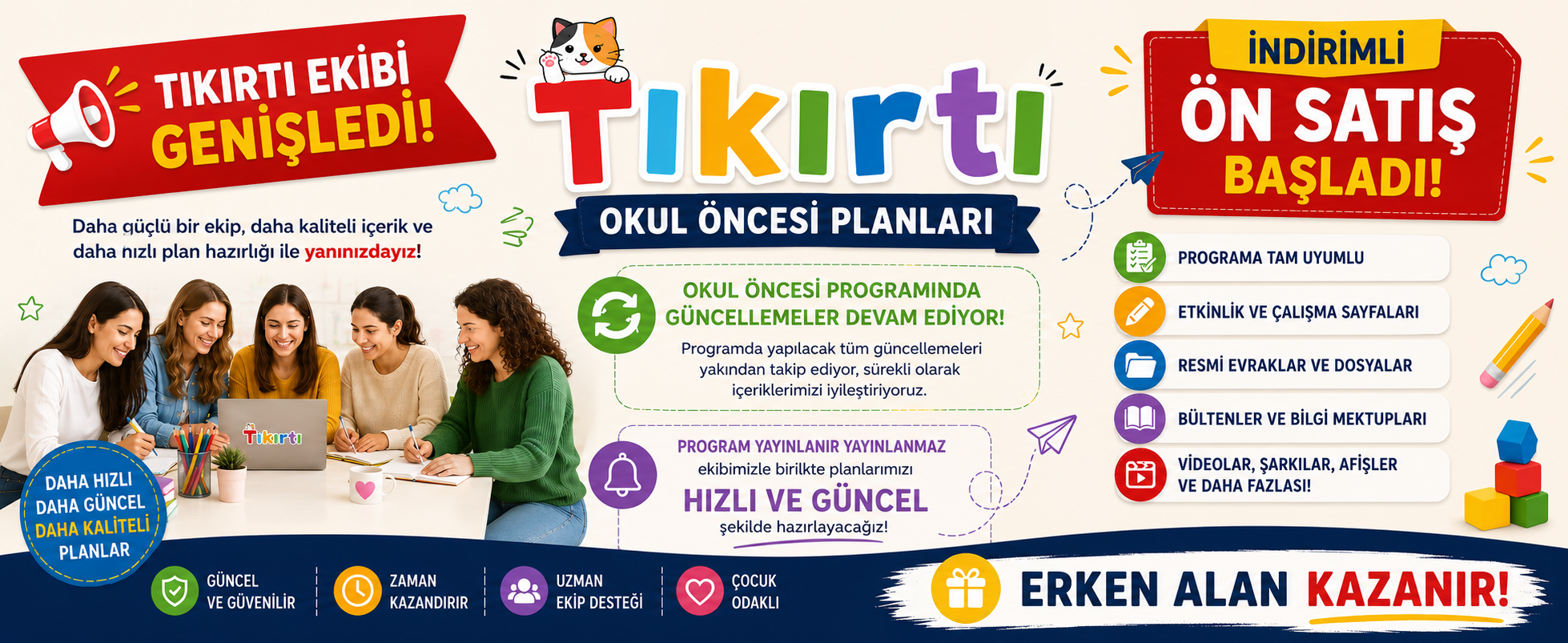 okul &ouml;ncesi planları
