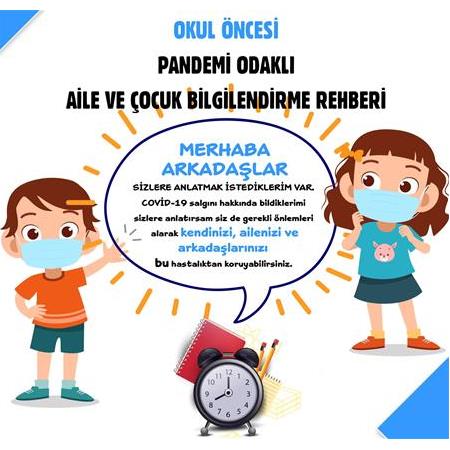 Pandemi Kitapçığı Okul Öncesi Çocukları İçin Pandemi Rehberi