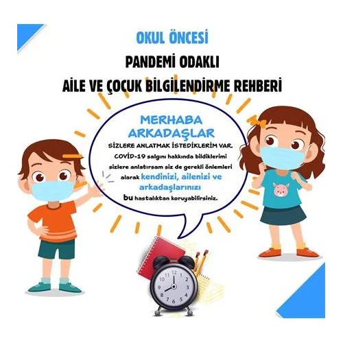 Pandemi Kitapçığı Okul Öncesi Çocukları İçin Pandemi Rehberi