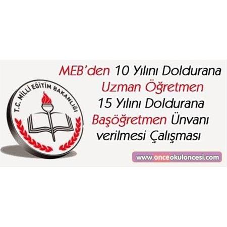 Uzman Öğretmenlik İçin Yeni Kriterler Geliyor !