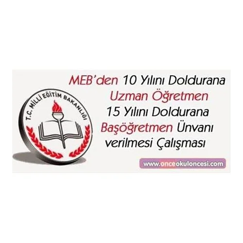 Uzman Öğretmenlik İçin Yeni Kriterler Geliyor !
