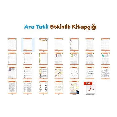 Okul Öncesi Ara Tatil Etkinlik Kitapçığı