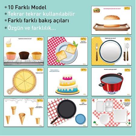 Oyun Hamuru Matları Okul Öncesi Çocuklar İçin