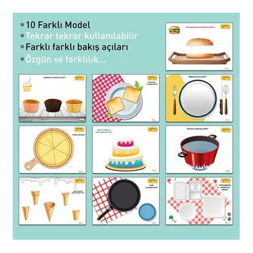 Oyun Hamuru Matları Okul Öncesi Çocuklar İçin