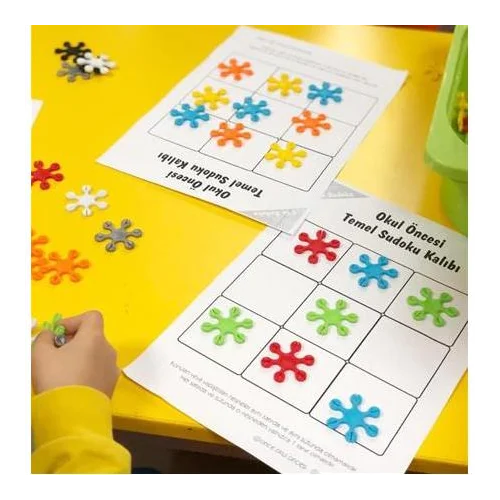 Okul Öncesi Sudoku Etkinlikleri ve Sudoku Kalıpları