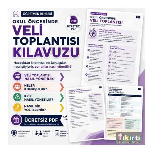 Okul Öncesi Veli Toplantısı Kılavuzu
