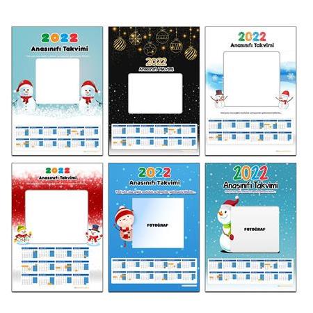 2022 Okul Öncesi Takvimleri Anaokulu