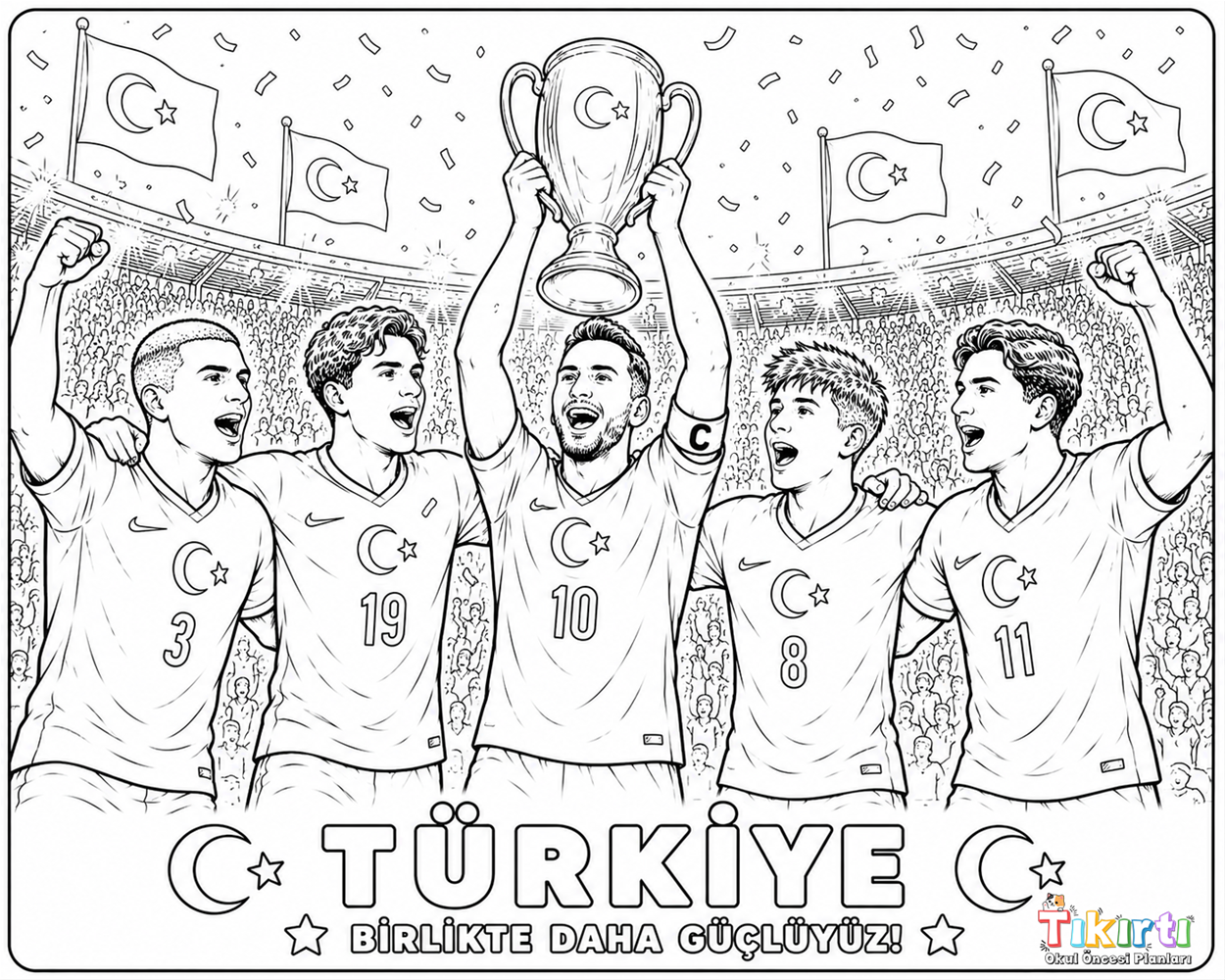 milli takım boyaması