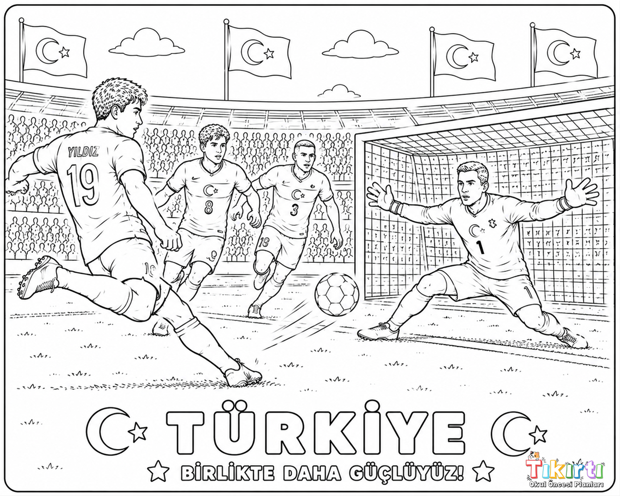 milli takım boyamaları