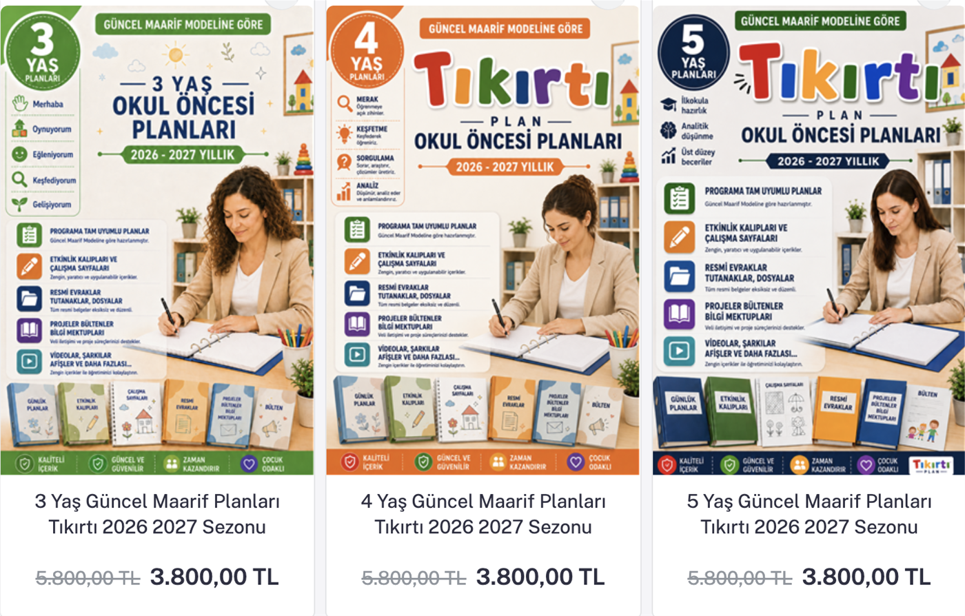 okul &ouml;ncesi g&uuml;ncel maarif planı