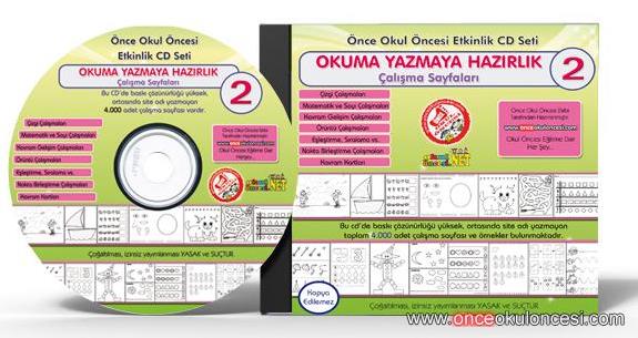 Once Okul Oncesi Etkinlik Cd Seti Okul Oncesi Destek