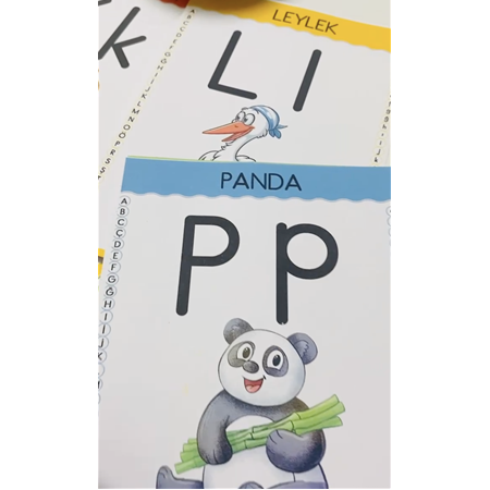 Erken Okur Yazarlık Harf Kartları