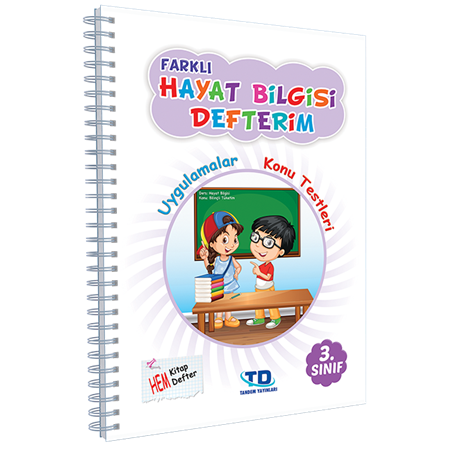 Tüm Dersler 3.Sınıf Farklı Eğitim Seti 4 Kitap