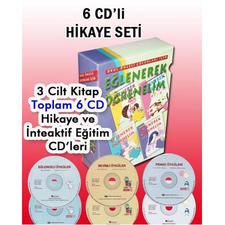 Eğlenerek Öğrenelim Morpa Hikaye Seti (6 CD'li)