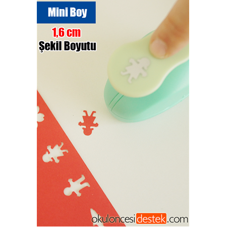 Kız Çocuk Şekilli Mini Boy 1.6cm Şekilgeç Bigpoint