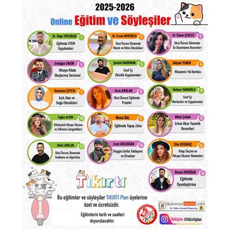 2. Dönem Tıkırtı EÇE Modeli Planlar ve Etkinlik Dosyaları 2025-26
