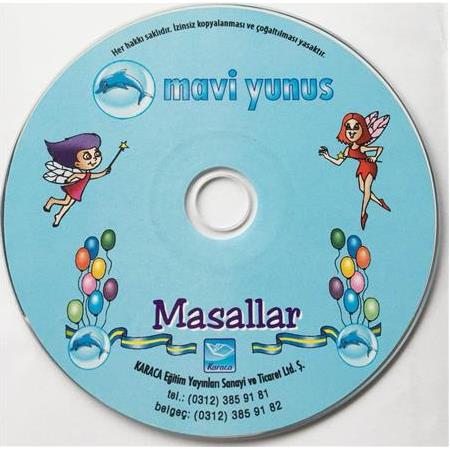 Okul Öncesi Masallar CD'si Mavi Yunus Yayınları