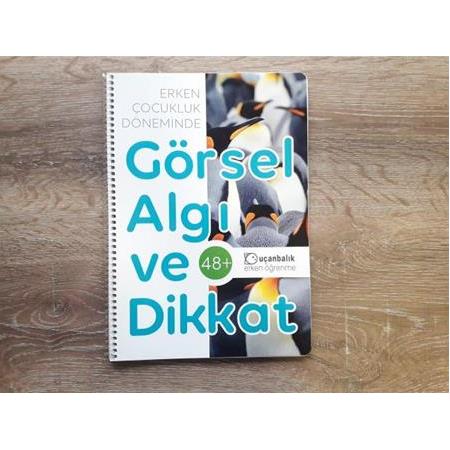 5+ Yaş Çocuklara Erken Öğrenme Dikkat Kitabı Uçan Balık Yayınları
