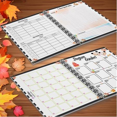 Okul Öncesi Öğretmen Ajandası 2025 2026 Gülşah Yemen