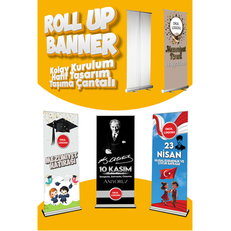 Taşınabilir Rolup Banner