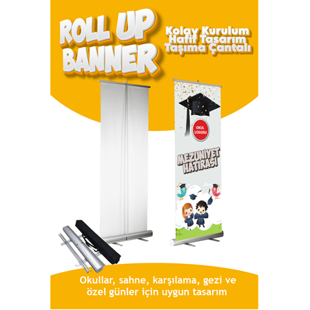 Taşınabilir Rolup Banner