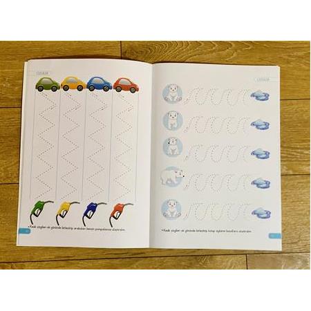 5 6 Yaş Okul Öncesi Çizgi Çalışmaları Kitabı 2025 Basım