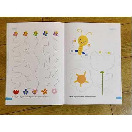 5 6 Yaş Okul Öncesi Çizgi Çalışmaları Kitabı 2025 Basım