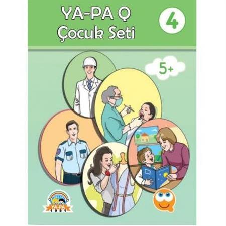 5 Yaş  Çocuklar İçin 9 Kitaplı Yapa Q Set Yapa Yayıncılık