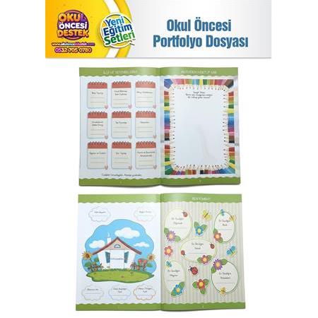 5 6 Yaş Okul Öncesi Portfolyo Dosyası Yeni Basım
