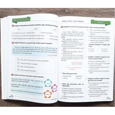 4.Sınıf Türkçe Ders Pusulam Çalışma Kitabı