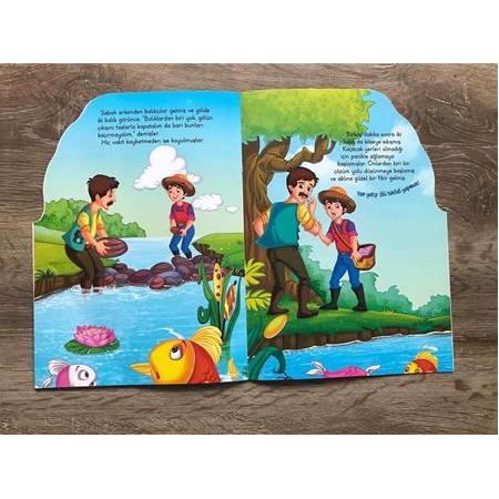 3 - 6 Yaş Dev Şekilli Masallar Seti (8 Kitap)