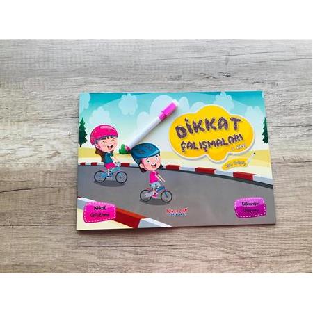 Dikkat Çalışmaları Yaz Sil 3. Kitap