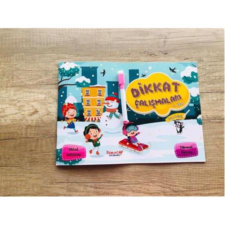 Dikkat Çalışmaları Yaz Sil 4. Kitap