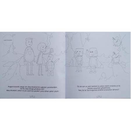 Öykülü Boyama Seti-Kunkun Köyü