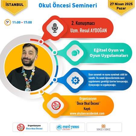 İstanbul Okul Öncesi Bilgi Deneyim Paylaşım Semineri
