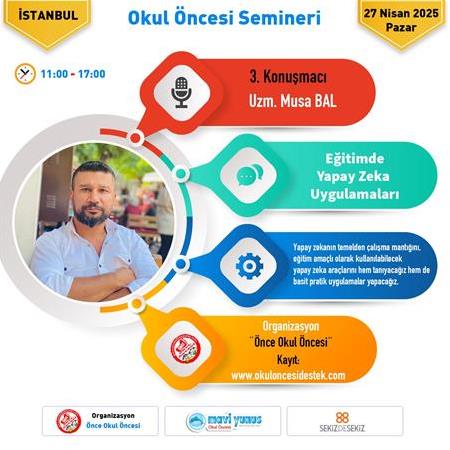 İstanbul Okul Öncesi Bilgi Deneyim Paylaşım Semineri