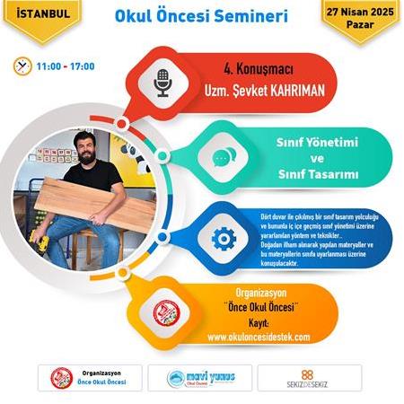 İstanbul Okul Öncesi Bilgi Deneyim Paylaşım Semineri
